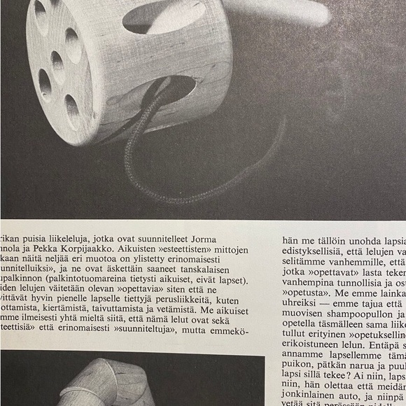 Wooden Toy Pujo Sewing Montessori Style Toy - Picture 2 of 4